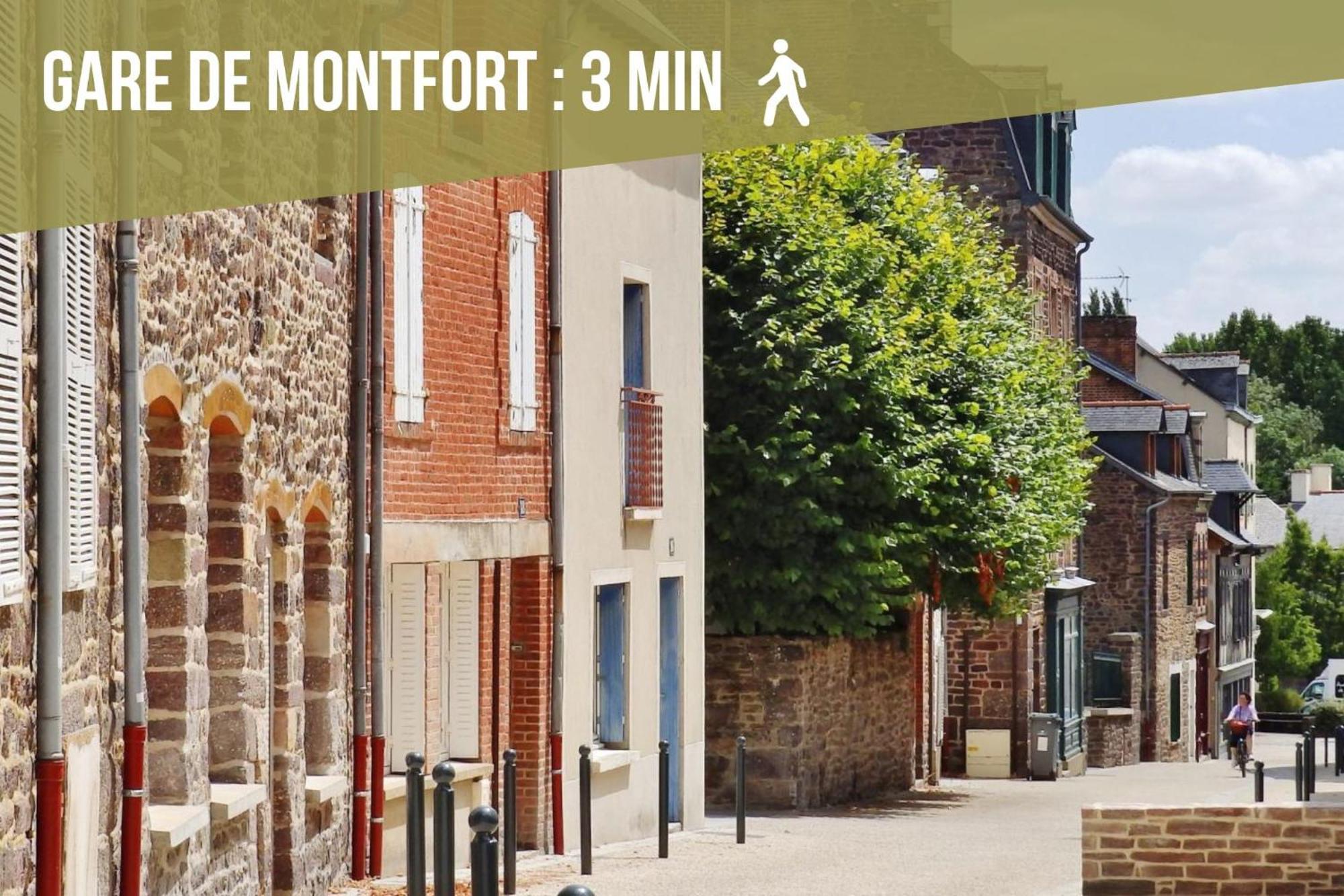 Studio Les 2 Fees - Jacuzzi - Deco Feerique Montfort-sur-Meu 外观 照片